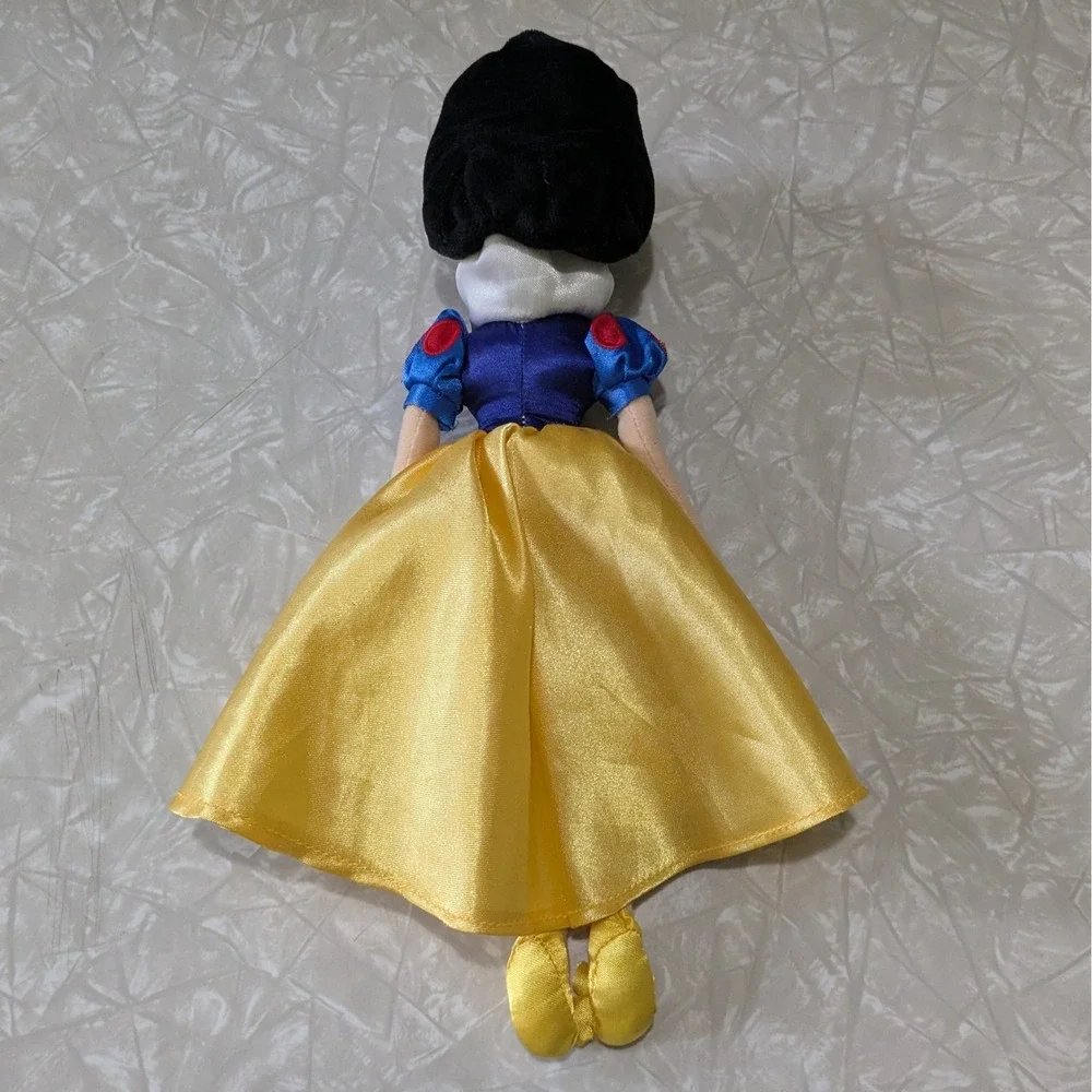 Disney Snow White Plush Doll 12 Inch Princess Stuffed Toy Classic Gown Yellow